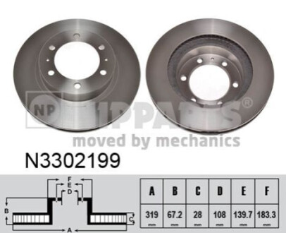 Автозапчастина NIPPARTS N3302199