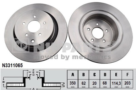 Автозапчастина NIPPARTS N3311065