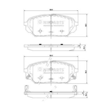 Автозапчасть NIPPARTS N3600551