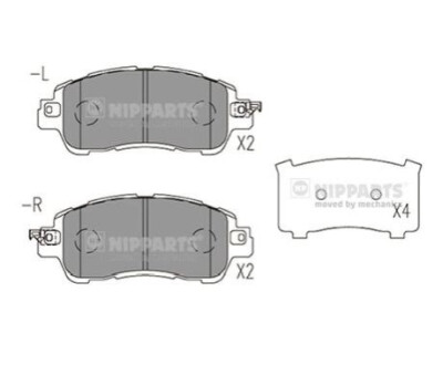 Гальмівні колодки NIPPARTS N3603078