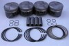 Поршні +0.50mm (к-кт на двигун) 2TR-FE 2,7L Toyota Land Cruiser Prado, 4runner, Fortuner Nippon motors NP166360050 (фото 1)