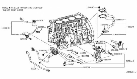 ПРОКЛАДКА МАСЛЯНОЙ Т NISSAN/INFINITI 01351HG00E