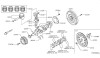 Кольца поршневые OS=0.20mm (к-кт на мотор) VQ35DE NISSAN/INFINITI 120358J100 (фото 4)