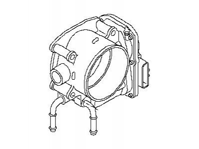 CHAMBER ASSY THROTTLE NISSAN/INFINITI 161191LA0C (фото 1)