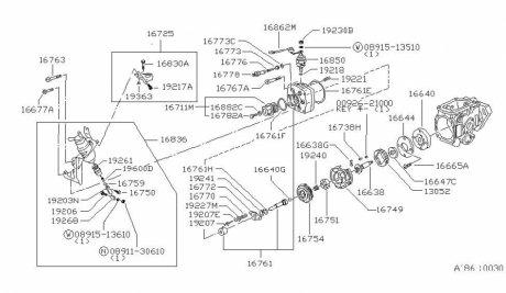 Подъёмный магнит NISSAN/INFINITI 16870 V0701