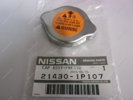 Кришка радіатора NISSAN/INFINITI '214301P107
