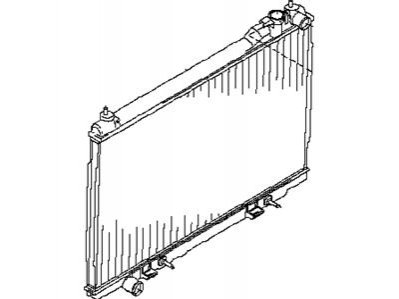 РАДІАТОР FX NISSAN/INFINITI 21460CM80B