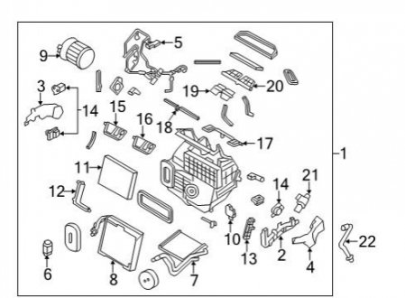 Резистор вентилятора печки NISSAN/INFINITI 27761DF62A