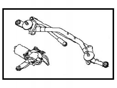 Трапеция стеклоочистителя NISSAN/INFINITI 288001AA0B