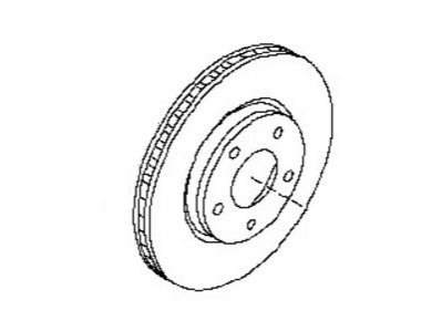 Гальмівний диск NISSAN/INFINITI 402063NA0A