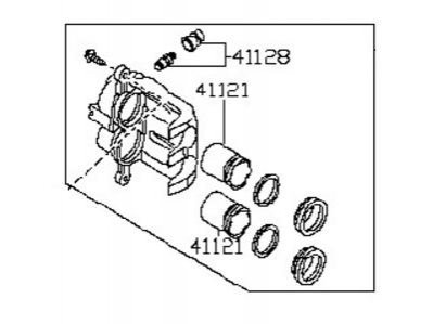 Автозапчасть NISSAN/INFINITI 410017S010RE