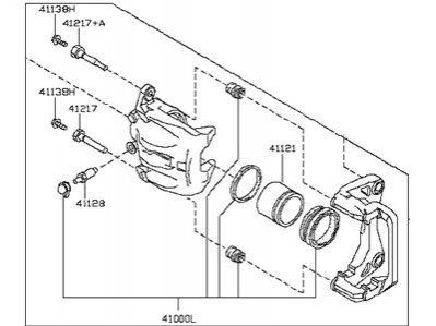 NISSAN NISSAN/INFINITI 41001CA005