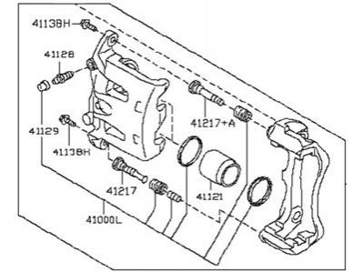 INFINITI NISSAN/INFINITI 41001CY70A