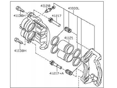 NISSAN NISSAN/INFINITI 410113JA0C