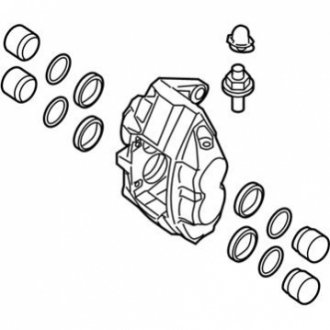 СУППОРТ ТОРМОЗНОЙ NISSAN/INFINITI 410115CA0B