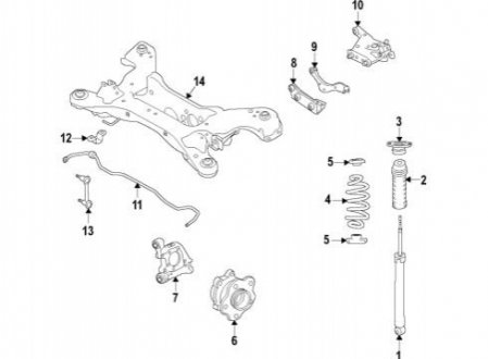 HUB ASSY-REAR A NISSAN/INFINITI 432025NN1B