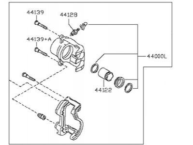 Автозапчастина NISSAN/INFINITI 44001JA01A