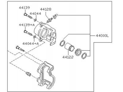 Автозапчастина NISSAN/INFINITI 44001ZD82A