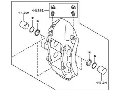 NISSAN/INFINITI 440114CA0A (фото 1)