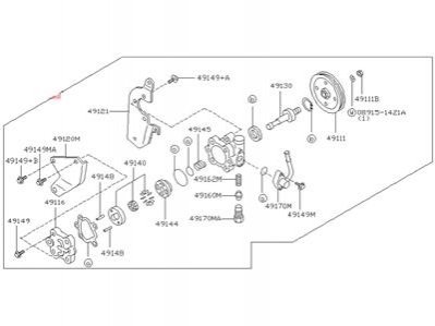 Автозапчастина NISSAN/INFINITI 49110-52Y00