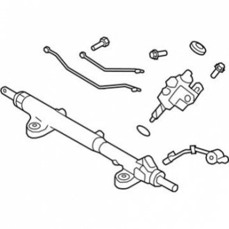 GEAR ASSY-POWER STEERING NISSAN/INFINITI 4920063B0B