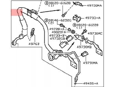 Автозапчастина NISSAN/INFINITI 49720CB60A