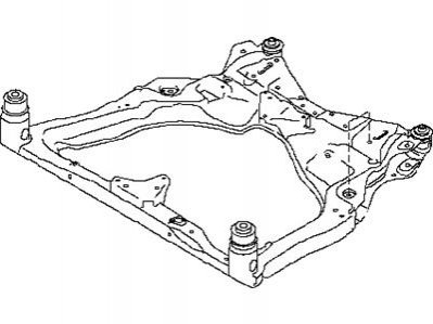 MEMBER COMPL-FRONT SUSPENSION NISSAN/INFINITI 544003JV0A (фото 1)