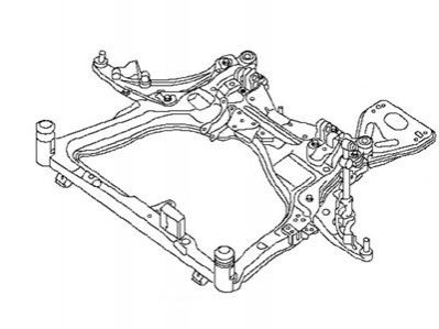 MEMBER COMPL-FRONT SUSPENSION NISSAN/INFINITI 544009HS0B