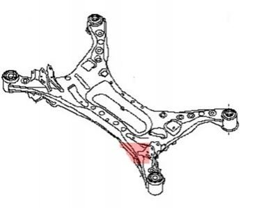 MEMBER COMPL-REAR SUSPENSION NISSAN/INFINITI 554004RA1A