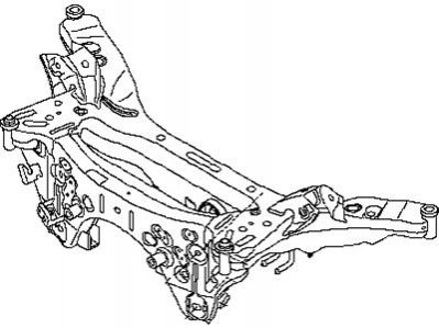 SERVICE FILE MEMBER ASSEMBLY SUSP NISSAN/INFINITI 55401JG000