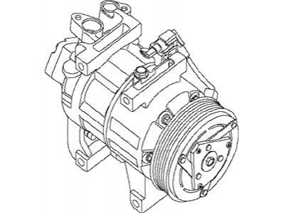 КОМПРЕССОР КОНДИЦИОНЕРА NISSAN/INFINITI 926003NT5A