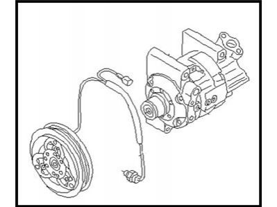 COMPRESSOR-COOLER NISSAN/INFINITI 926004Z003 (фото 1)