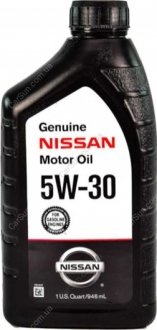 Моторное масло Genuine 5W-30 1 л - NISSAN/INFINITI 999PK005W30N (фото 1)