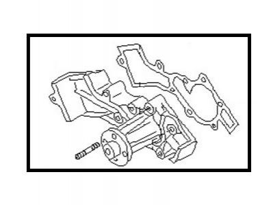 Насос водяной двигателя NISSAN/INFINITI B1010-0W00J