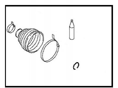 Пыльник шруса NISSAN/INFINITI C9B4AJA00A
