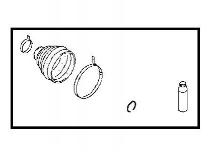 ЧЕХОЛ ЗАЩИТНЫЙ ШРУСА NISSAN/INFINITI C9BDA1LB0A