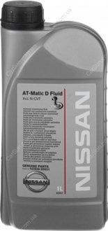 Олія трансмісійна ATF Matic Fluid D 1 л - (оригінал) NISSAN/INFINITI KE90899931
