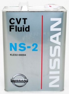 Трансмісійна олія CVT NS-2(Японія) синтетична 4л - (оригінал) NISSAN/INFINITI KLE52-00004