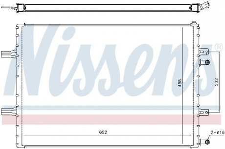 Автозапчастина NISSENS 60368 (фото 1)