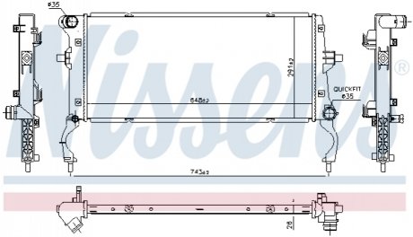 NISSENS 606739