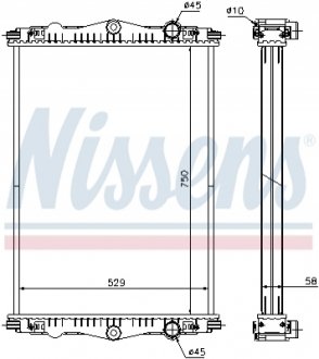 Автозапчастина NISSENS 614440