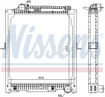 Автозапчастина NISSENS 62647A