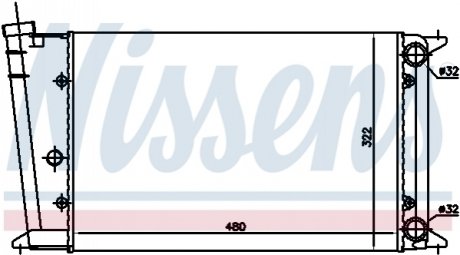 Автозапчастина NISSENS 65020 (фото 1)