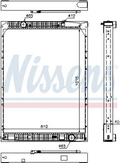 Автозапчастина NISSENS 67169