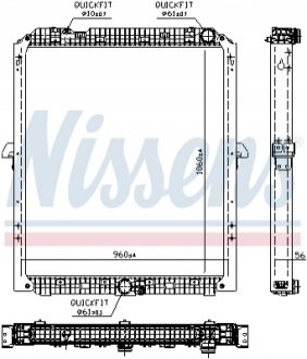 Автозапчастина NISSENS 67176