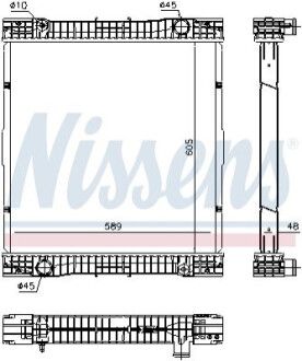 Автозапчастина NISSENS 67184