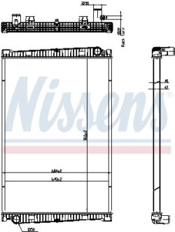 Автозапчасть NISSENS 67193