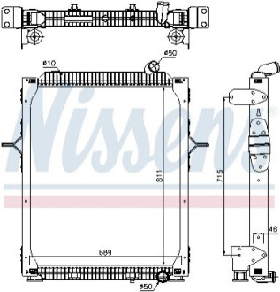 Автозапчасть NISSENS 67206