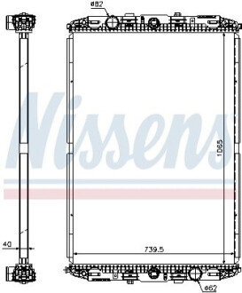 Автозапчасть NISSENS 67219