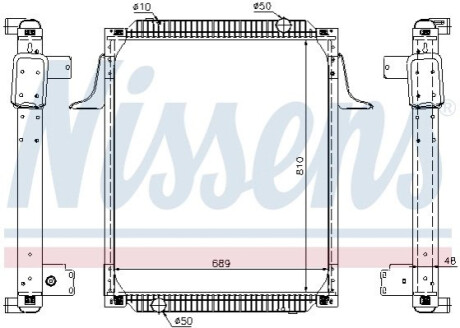 Автозапчасть NISSENS 67257